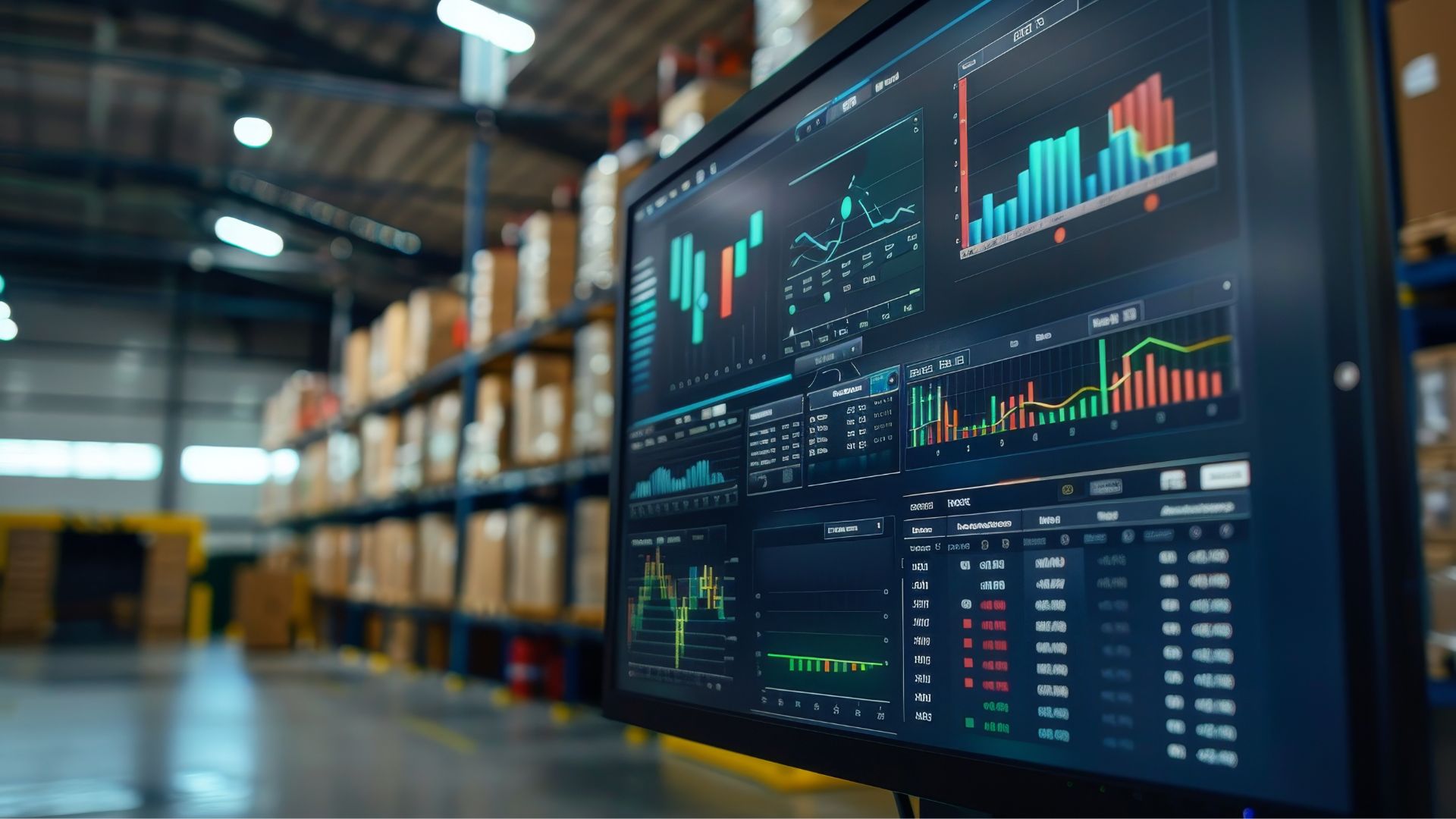 Affichage dynamique industrie - Management visuel logistique