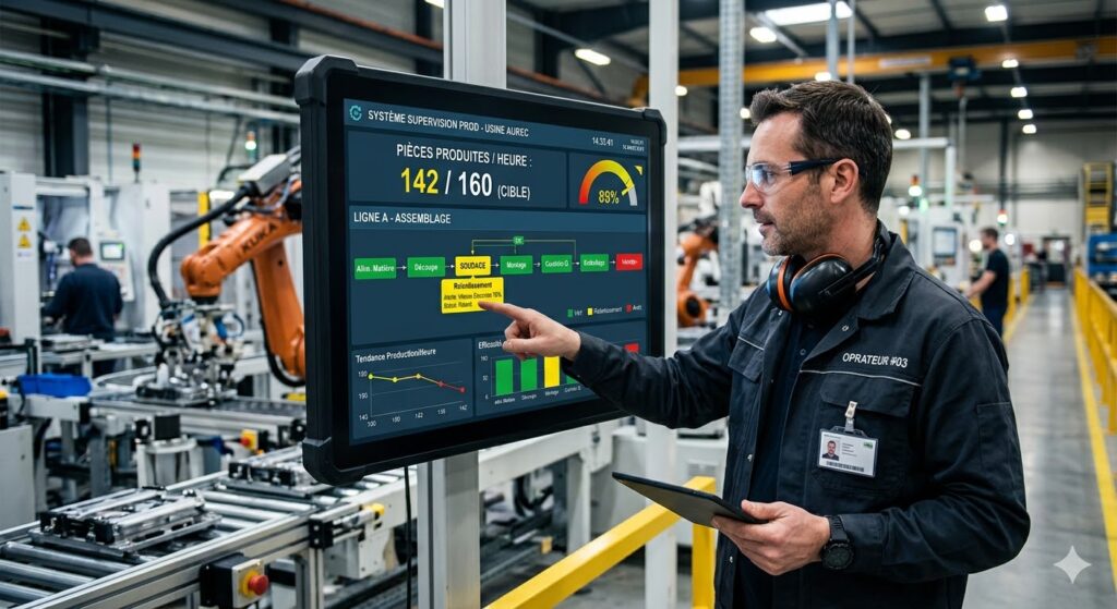 Transformez vos écrans industriels en véritables tableaux de bord connectés