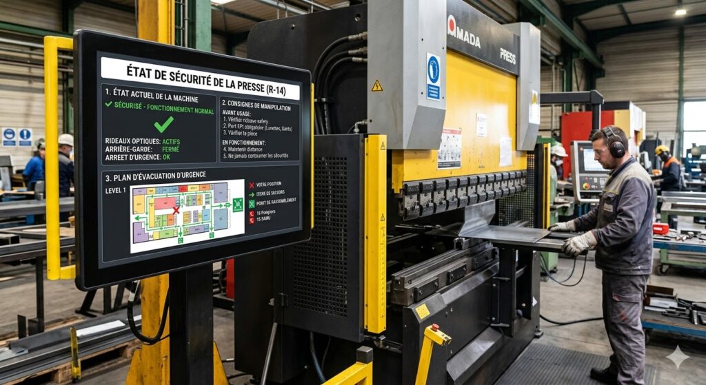 Prévenez les accidents industriels grâce à vos écrans