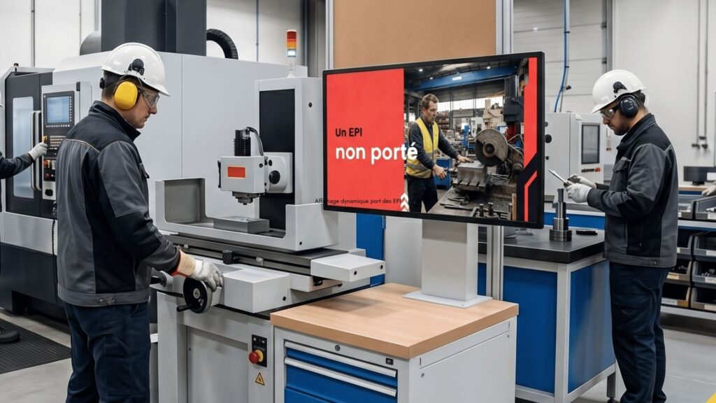 Port des EPI : de la consigne au réflexe avec l’affichage dynamique