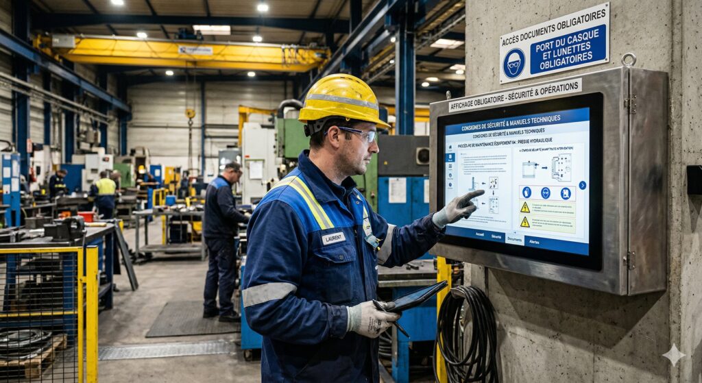 Affichage obligatoire en industrie