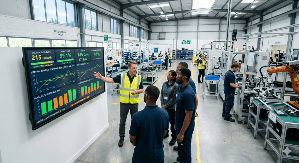 Management visuel en industrie