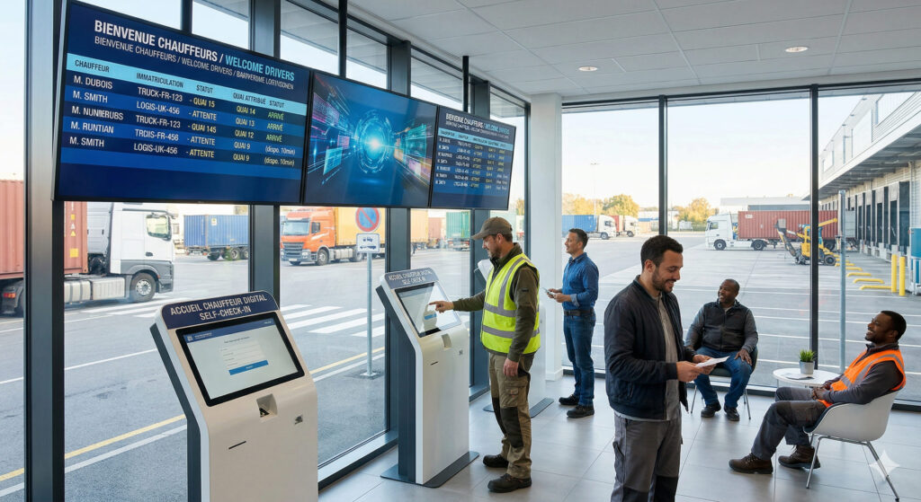 Solution accueil chauffeur