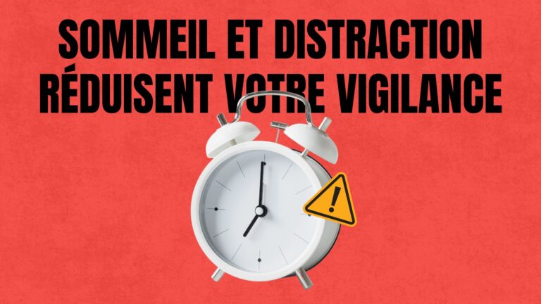Vidéo Flash - Fatigue et inattention
